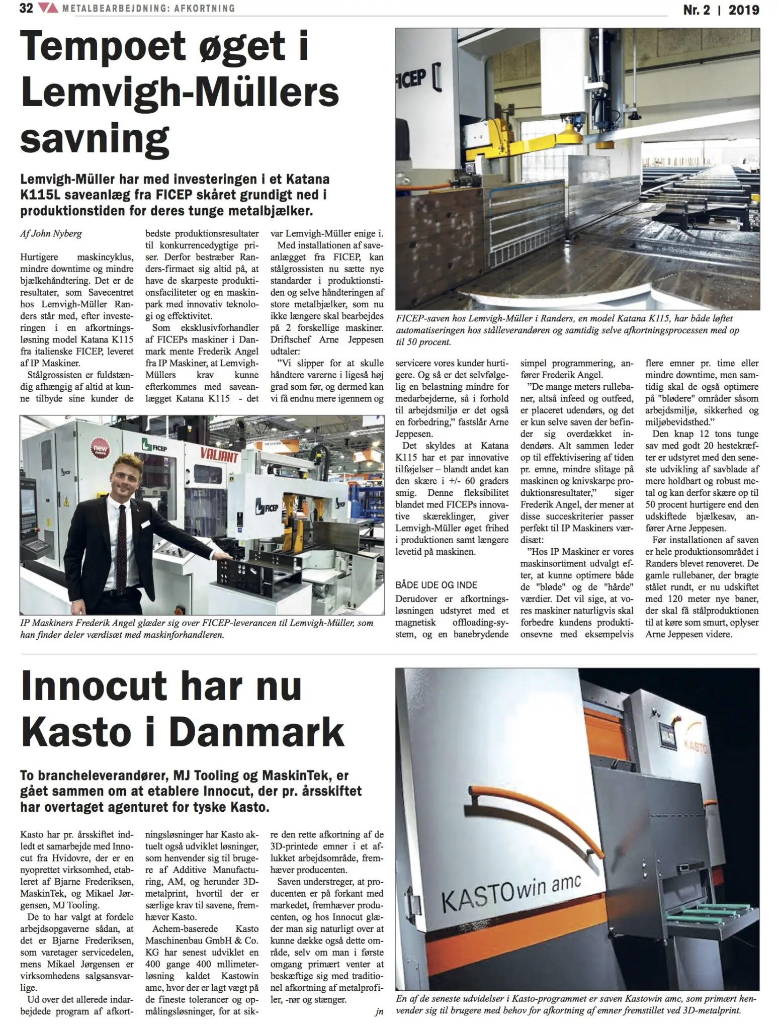 Teknovation avisuddrag ip maskiner